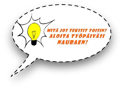 Aloita p&auml;iv&auml;si nauraen!
